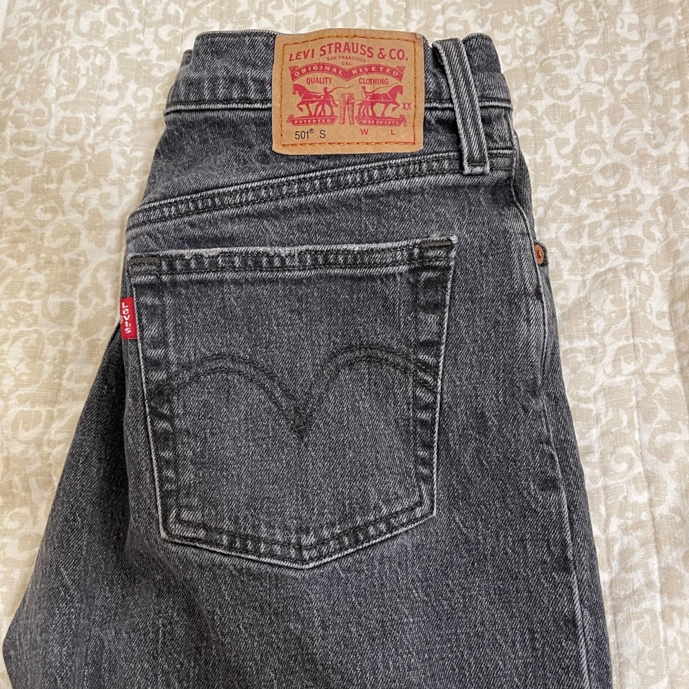 LEVI 501 High-Waisted Skinny Jeans